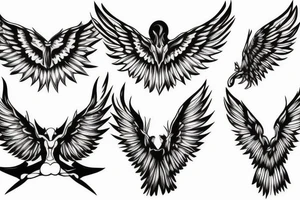 Wings tattoo idea