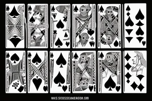 Playing cards or dice somthing that symbolise gambling tattoo idea