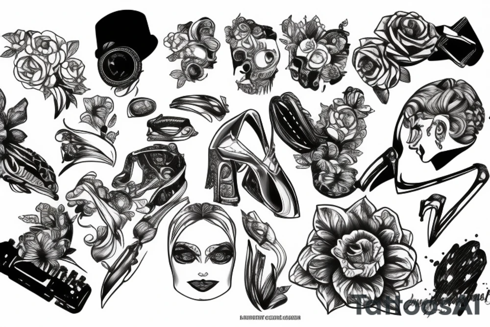 Cartier crash tattoo idea