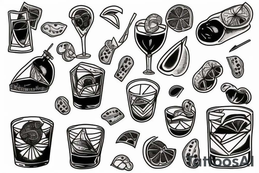 negroni tattoo idea