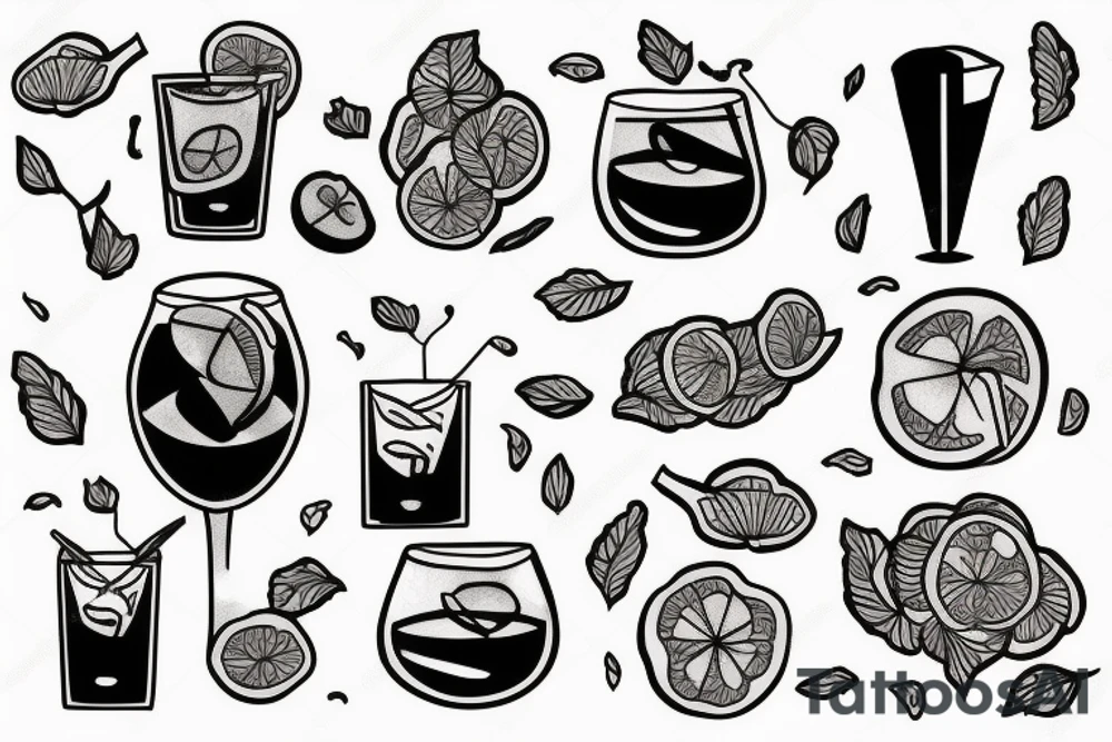 negroni tattoo idea