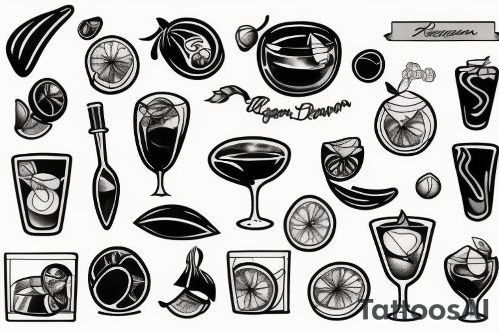 negroni tattoo idea