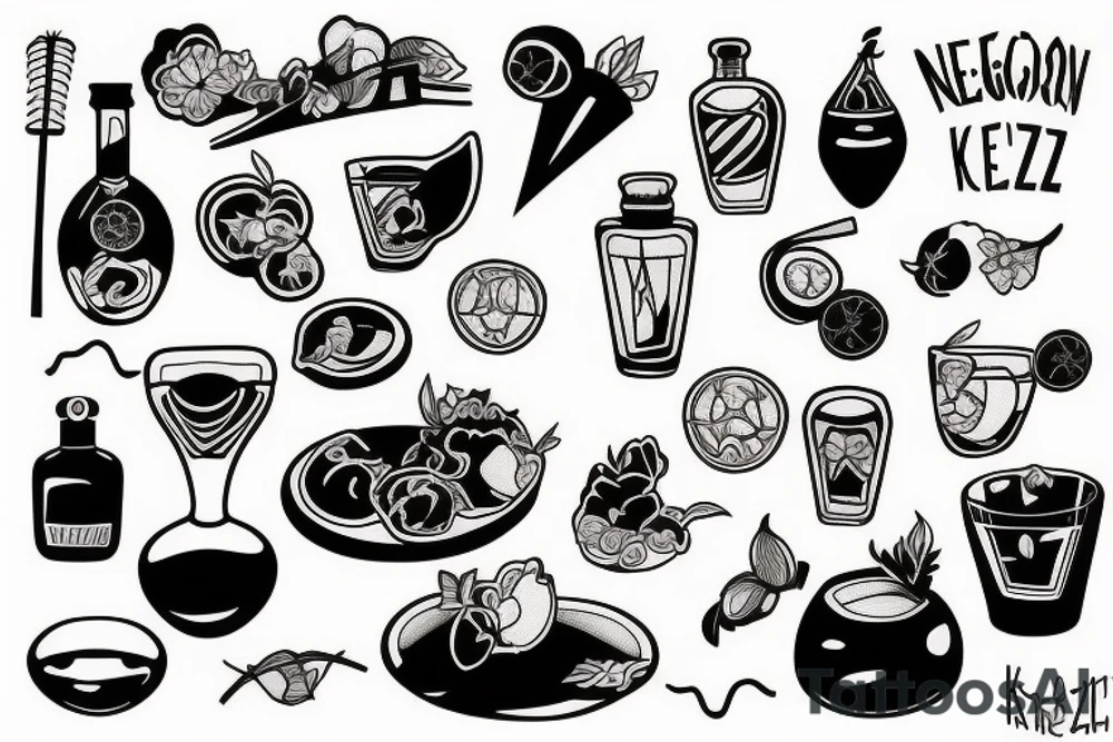 negroni tattoo idea