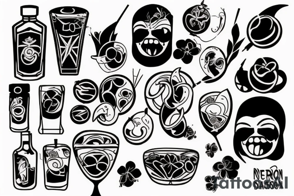 negroni tattoo idea