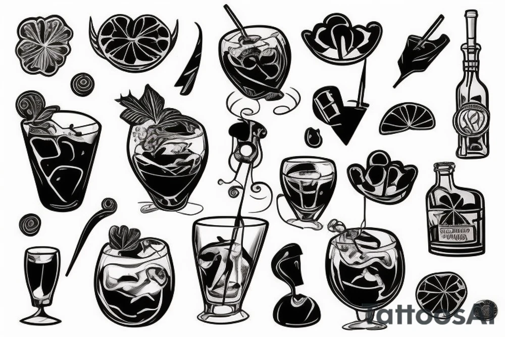 negroni tattoo idea