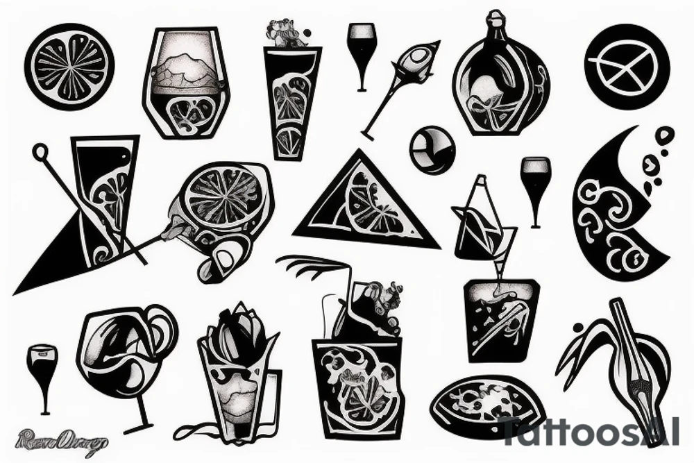 negroni tattoo idea