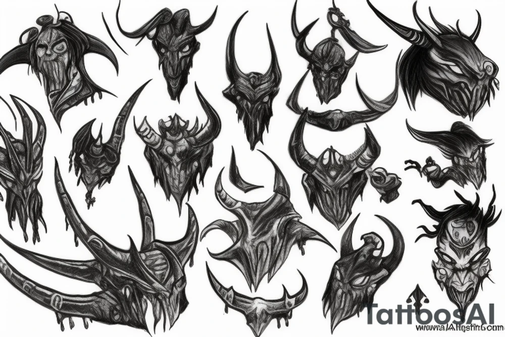 illidan tattoo idea
