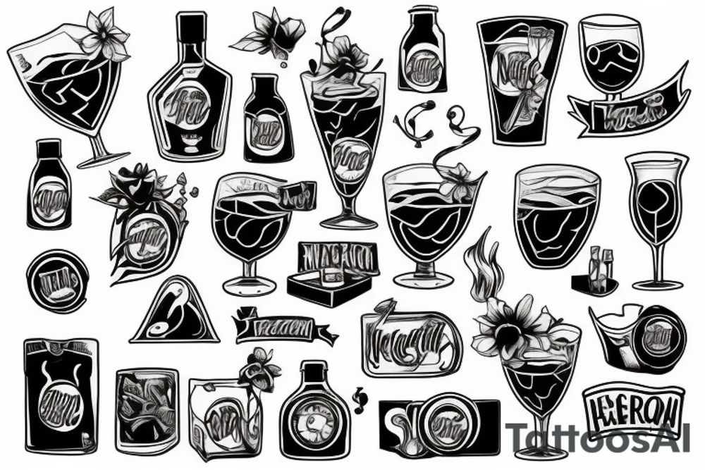 negroni tattoo idea