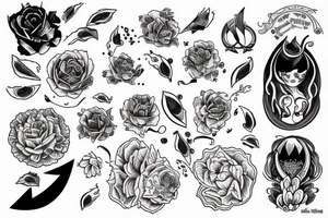 orange tattoo idea
