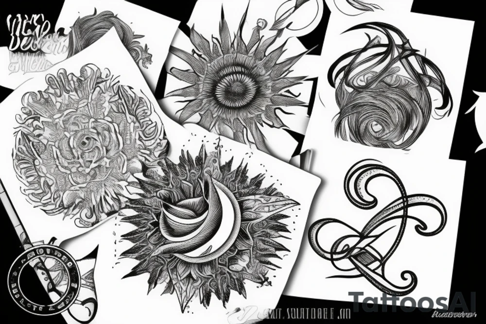 sunrise tattoo idea
