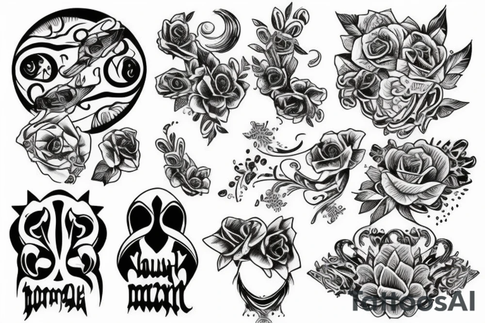 sunrise tattoo idea