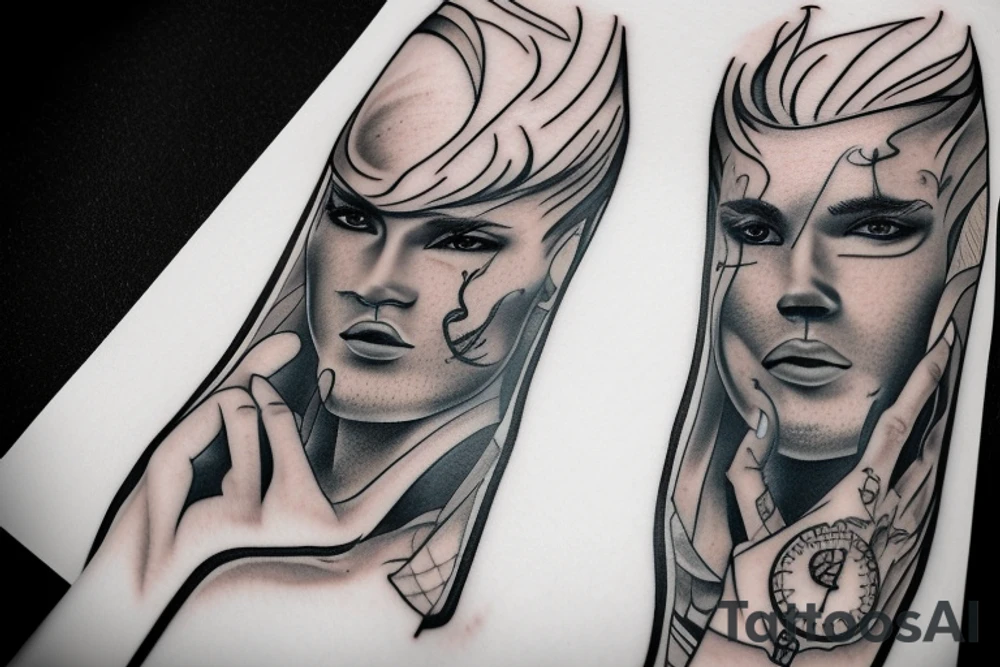 Love boy tattoo idea