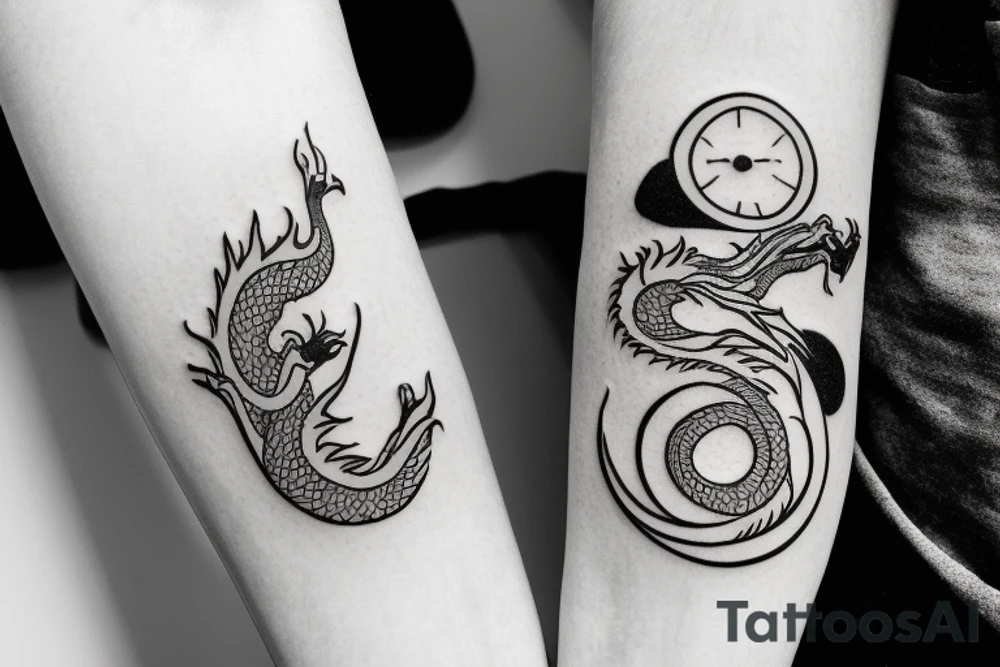 dragon bracelet Hayao Miyazaki tattoo idea