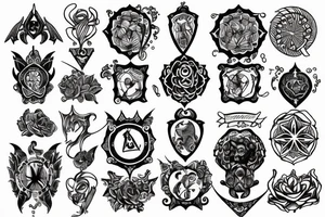 Tower of luck tattoo idea