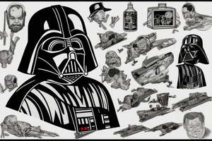 Dart Vader kill Lenin tattoo idea