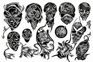 cyber-sigilism tattoo idea
