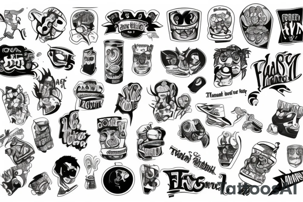 advertisment tattoo idea