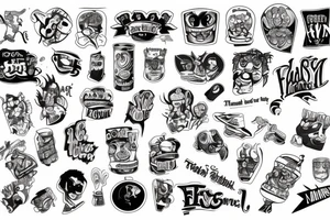 advertisment tattoo idea