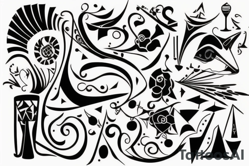 Gister is geweest 
Morge is gevreesd 
En vandaag wordt een feest! tattoo idea