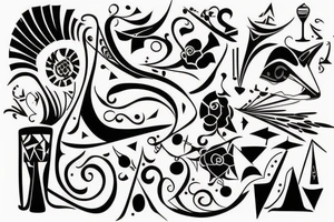 Gister is geweest 
Morge is gevreesd 
En vandaag wordt een feest! tattoo idea