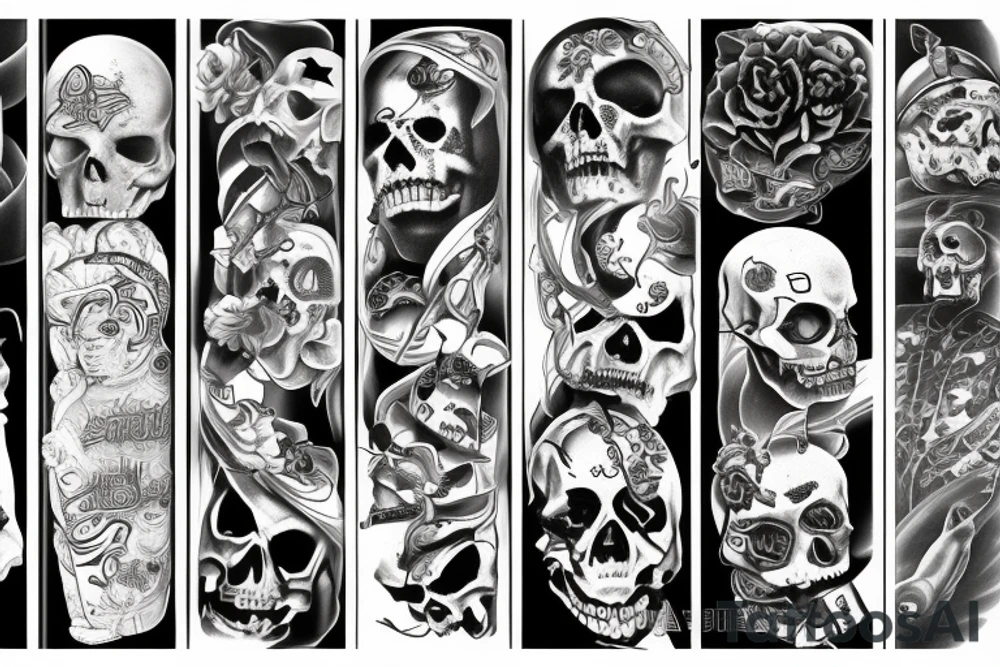 Power death and money tattoo idea