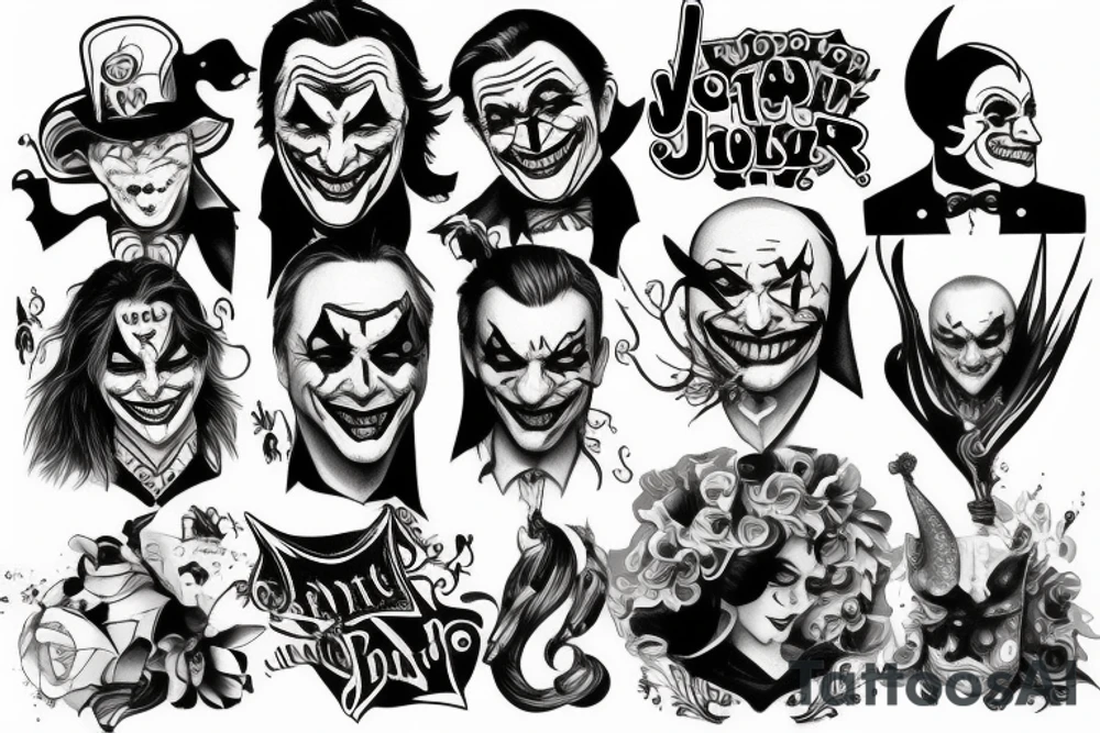 Joker tattoo idea