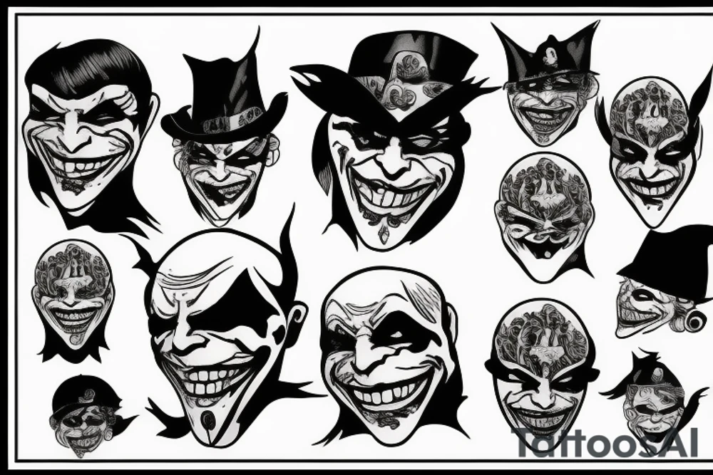 Joker tattoo idea