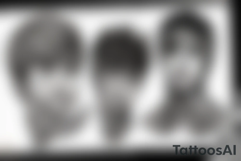 justin beiber con un cuchillo tattoo idea