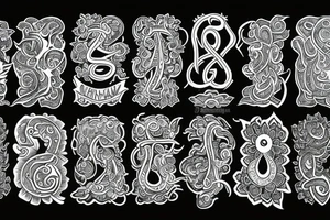Om tattoo spiritual design tattoo idea
