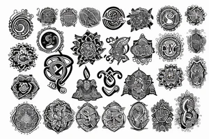 Om tattoo spiritual symbol tattoo idea