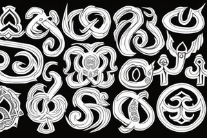 Indian om symbol tattoo idea