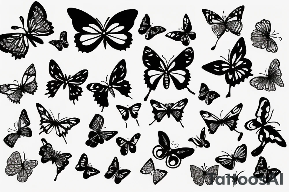 butterfly tattoo idea