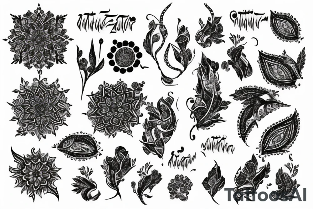 اشپزی tattoo idea