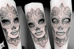 Undergroung eyes tattoo idea