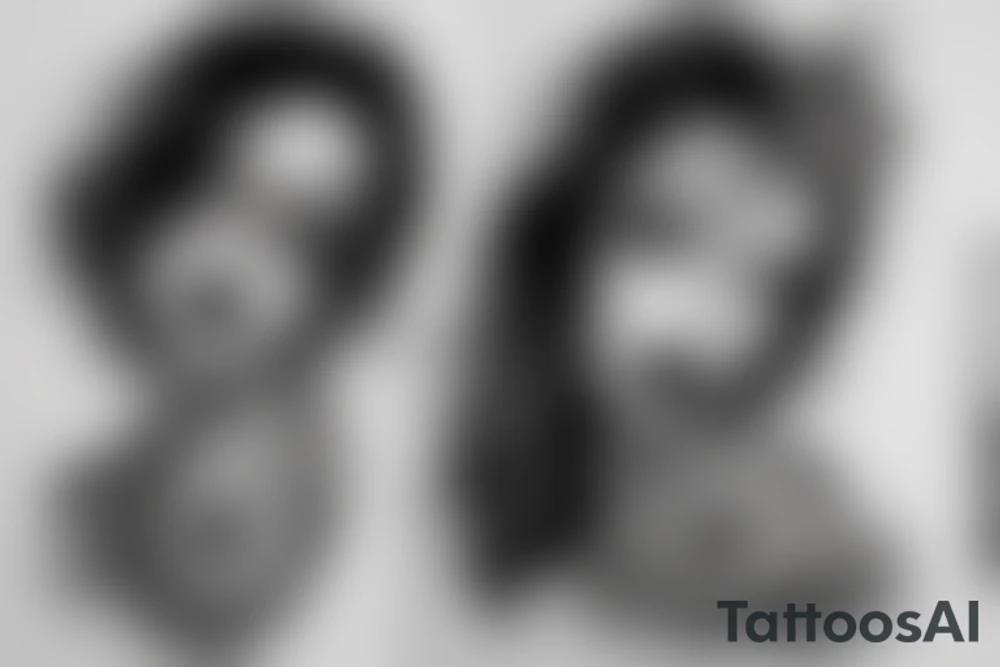 Eyes girl underground cry tattoo idea