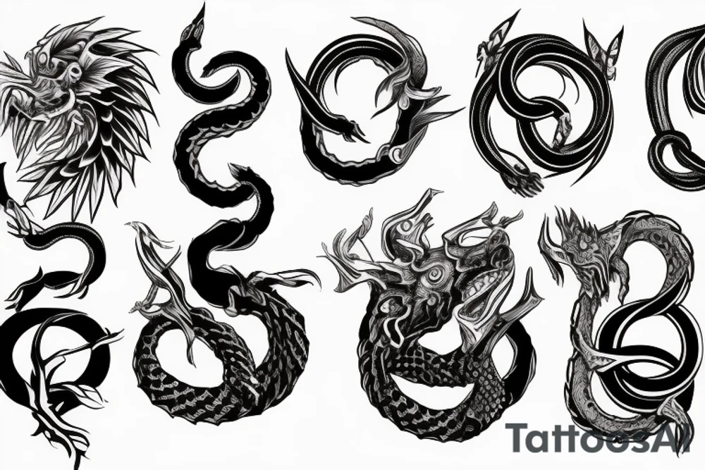 Ouroboros tattoo idea