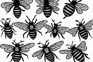 Cover up a bee tattoo tattoo idea