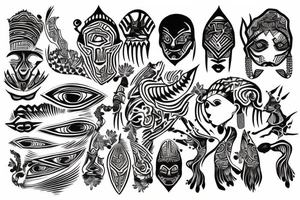 psychic m tattoo idea