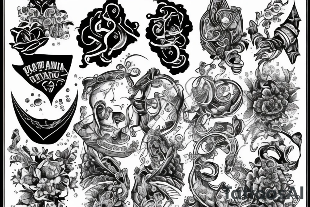 штурвал, водолазный шлем, tattoo idea