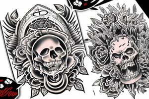an endeavor to die or create tattoo idea