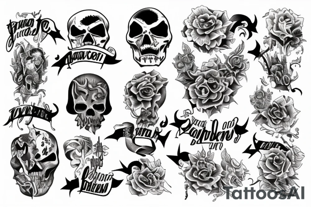 an endeavor to die or create tattoo idea