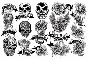 an endeavor to die or create tattoo idea