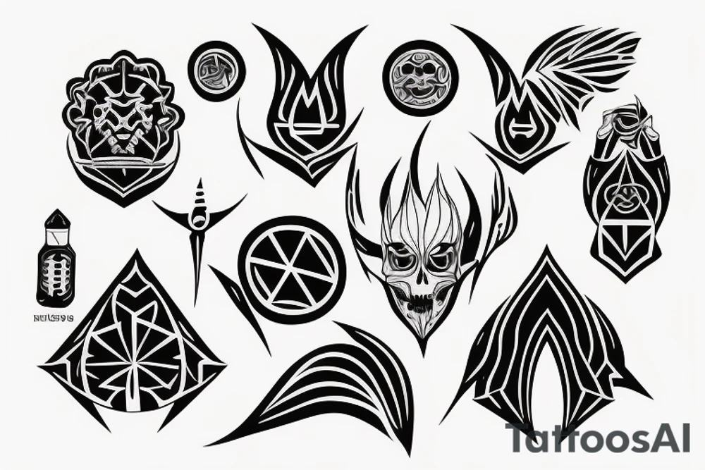 an endeavor to die or create tattoo idea