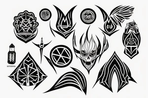 an endeavor to die or create tattoo idea