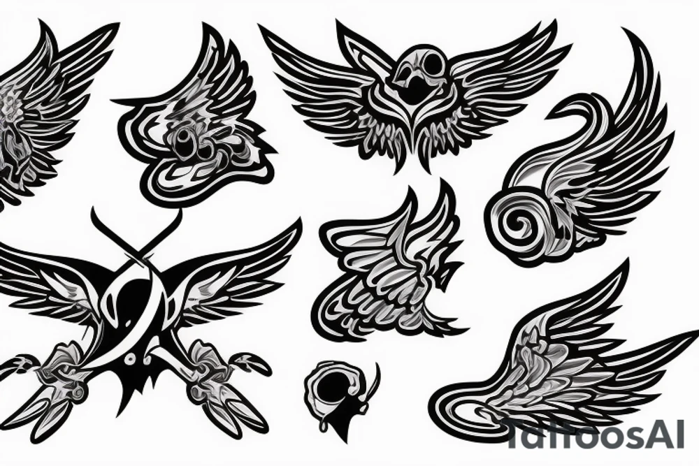 Chaos theory but with tornado fuel cloud for wings on butterfly tattoo idea