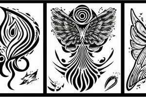 Chaos theory but with tornado funnel cloud for wings on butterfly tattoo idea