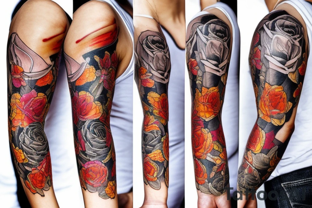 Легионер с бластером tattoo idea