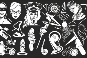 women in engineering tattoo idea