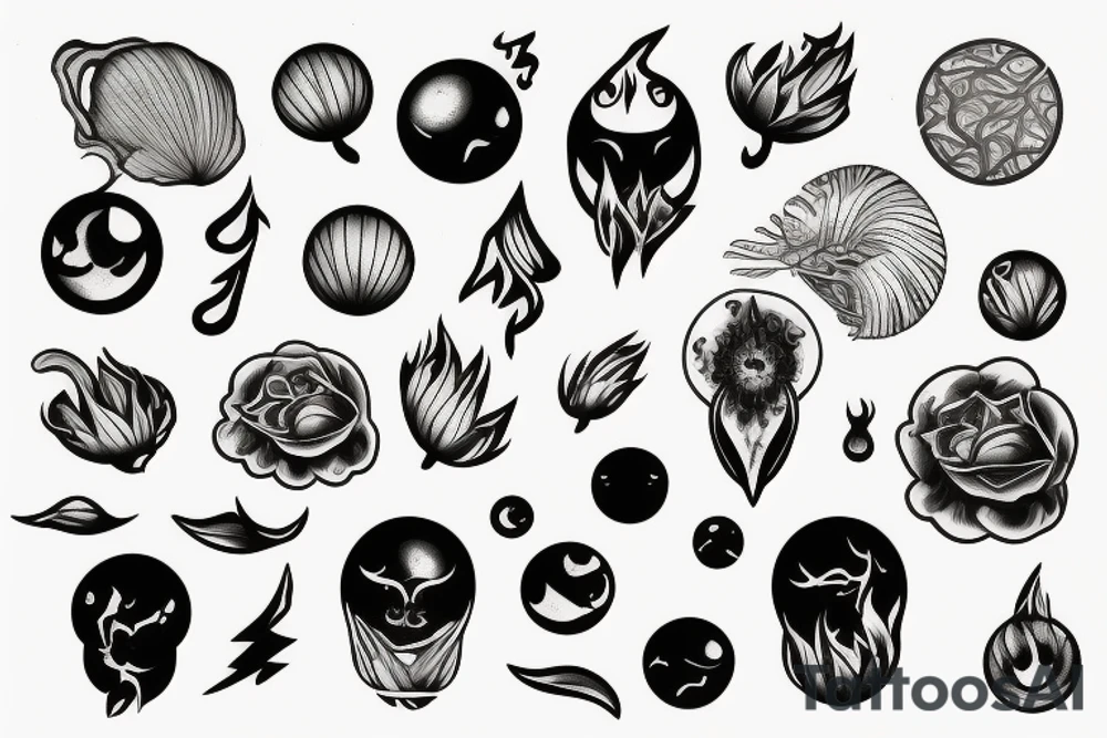 atoms tattoo idea