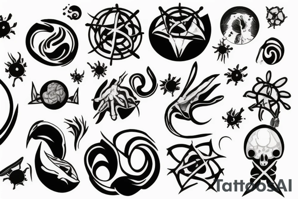 atoms tattoo idea